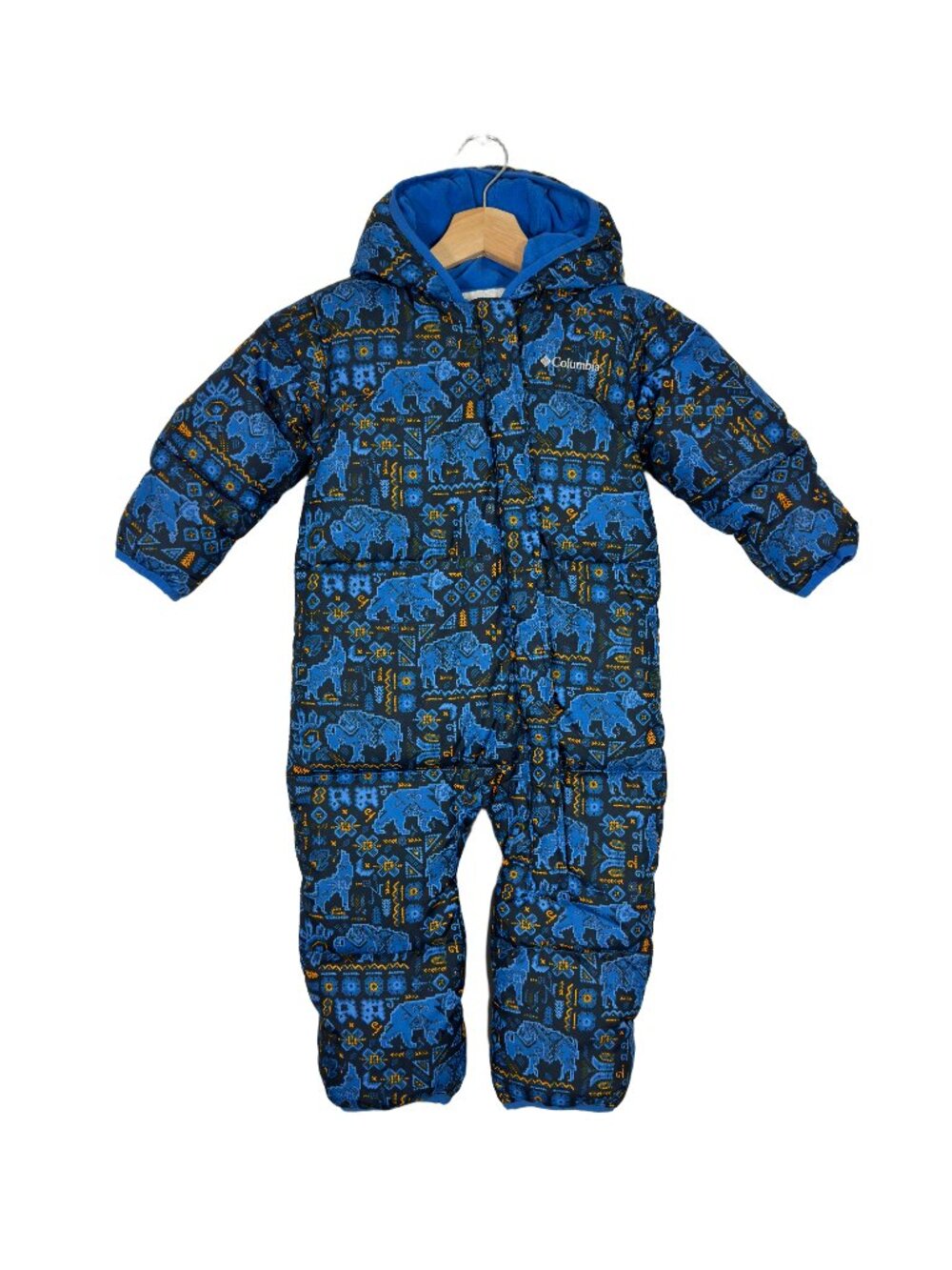 Columbia Baby Down Hooded Snowsuit 18-24 Months Winter Warm Outdoor